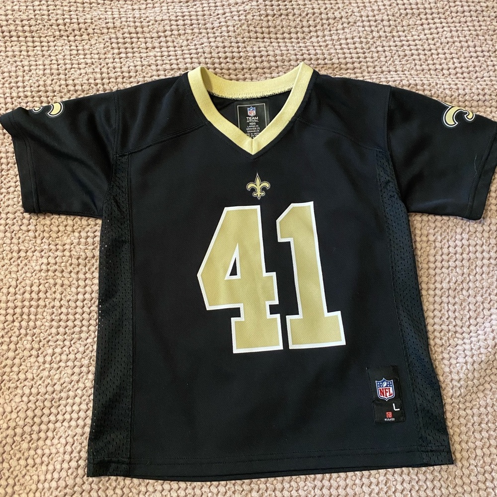 NFL Kids Black and Gold Jersey